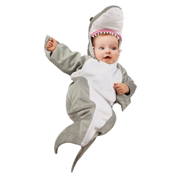 Underwraps Baby Shark Infant Costume - Picture 1 of 13